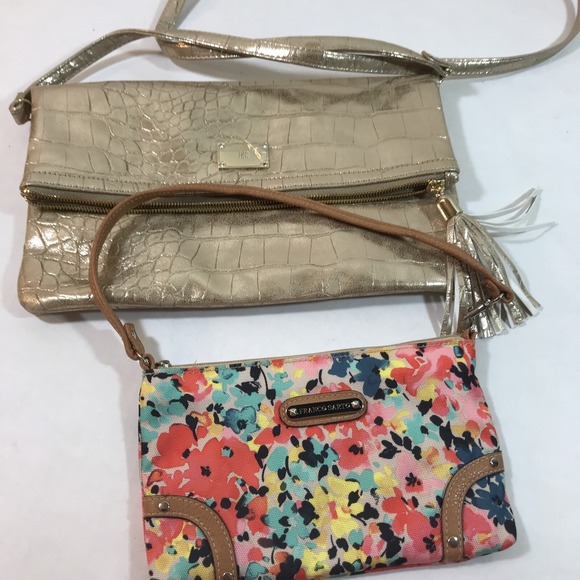Lot 10 Handbags Clutch‎ INC Franco Sarto Rosetti Crossbody Bueno - Picture 1 of 9